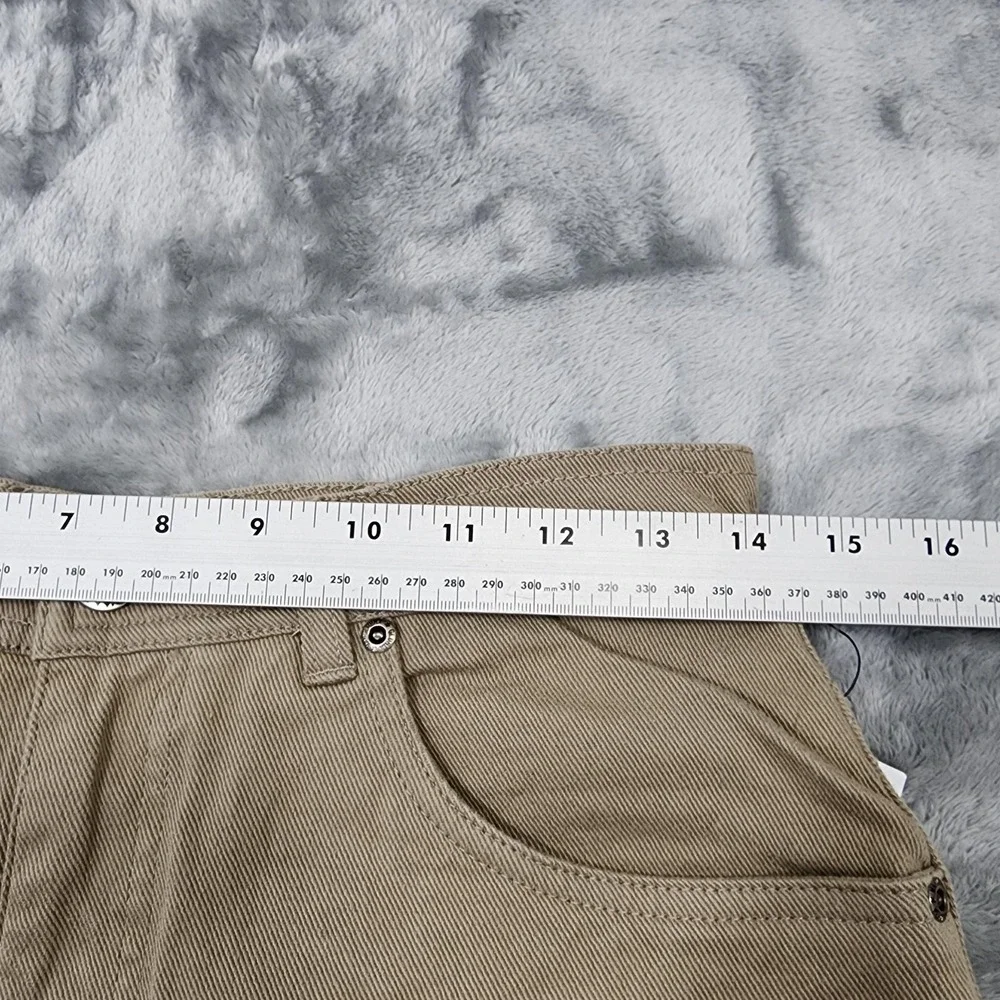 NEW Vintage 90s Gloria Vanderbilt Jeans Womens 12 Beige Tan High Rise Tapered‎